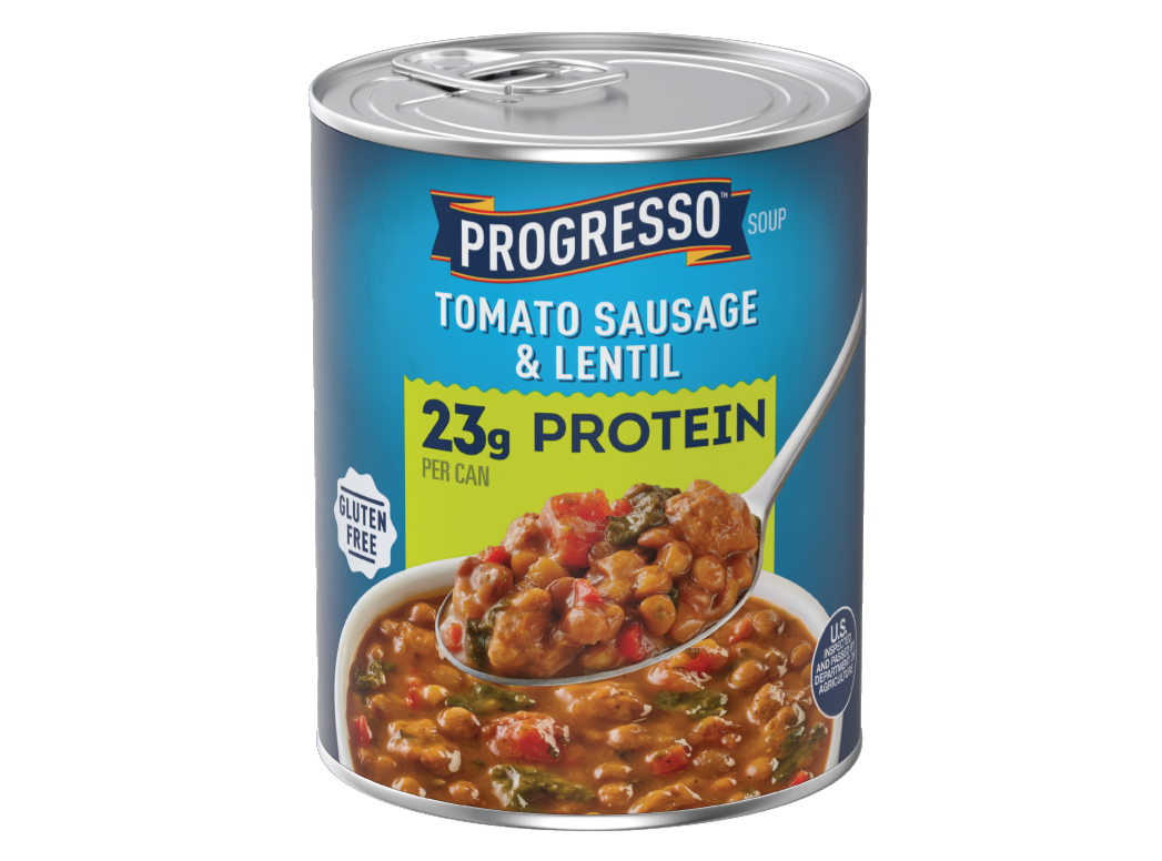 ​​Progresso Tomato Sausage and Lentil Soup​